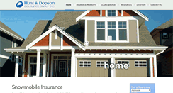 Desktop Screenshot of huntanddopson.com