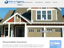 Tablet Screenshot of huntanddopson.com